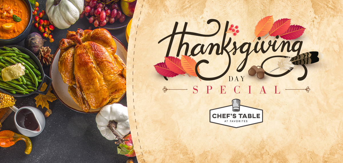 Chef's Table Thanksgiving Special